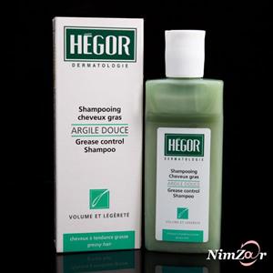 شامپو تنظیم‌کننده چربی ارژیل دوس هگور مناسب موهای 150 میلی‌لیتر Hegor Argile Douce Grease Control Shampoo For Oily Hair 150ml 