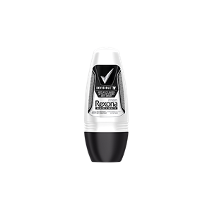 رول ضد تعریق مردانه رکسونا مدل اینویزیبل بلک اند وایت 50 میلی‎لیتر Rexona Invisible Black And White For Men 50ml 