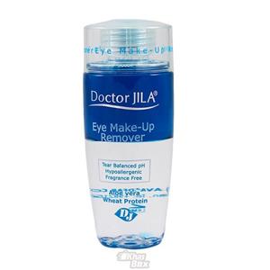 لوسیون دو فاز پاک کننده آرایش چشم دکتر ژیلا 125 گرم محلول پاک کننده آرایش چشم دکتر ژیلا