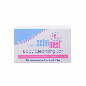 پن پاک ‎کننده کودک سبامد مناسب پوست حساس 100گرم Sebamed Baby Cleansing Bar 100g