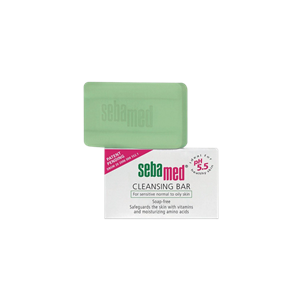 پن پاک‎کننده سبامد مناسب انواع پوست 100 گرمی Seba Med Cleansing Bar 100g 