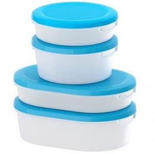 ست ظروف نگهدارنده غذا ایکیا مدل Jamka - بسته 4 عددی Ikea Jamka Container - Pack Of 4