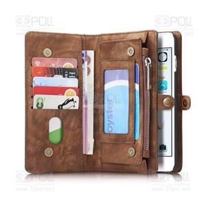 کیف چرمی iPhone 7 Plus BRG Wallet-Case Handbag 