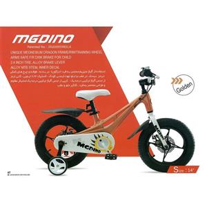 دوچرخه شهری قناری مدل MGDino سایز 14 Canary MGDino Urban Bicycle Size 14