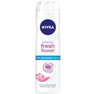 اسپری ضد تعریق زنانه نیوآ مدل Fresh Flower حجم 150 میلی لیتر Nivea Fresh Flower Spray For Women‎