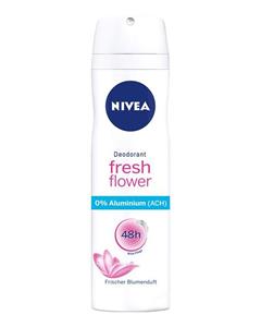 اسپری ضد تعریق زنانه نیوآ مدل Fresh Flower حجم 150 میلی لیتر Nivea Fresh Flower Spray For Women‎