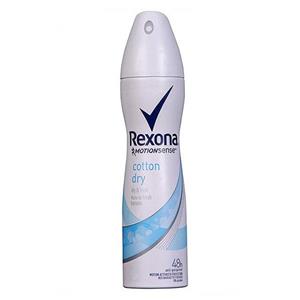 اسپری ضد تعریق زنانه رکسونا مدل کاتن درای cotton dry حجم 200 میل Rexona Cotton Dry Spray For Women