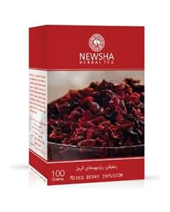 دمنوش ریز میوه های قرمز 100 گرمی نیوشا Newsha