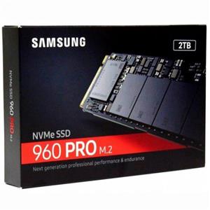 Samsung 960 Pro PCIe NVMe M2 SSD - 2TB 
