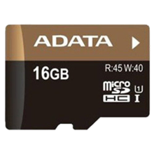 مموری 16گیگ میکرو اس دی اچ سی سی 10یو اچ اس-آی یو 1پی ار او ای دیتا ADATA 16GB microSDHC C10 UHS-I U1 Premier PRO MEMORY