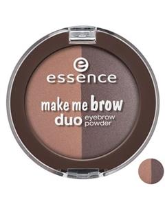 سایه ابرو اسنس مدل Make Me Brow Duo شماره 02 Essence Make Me Brow Duo Eyebrow Shadow 02