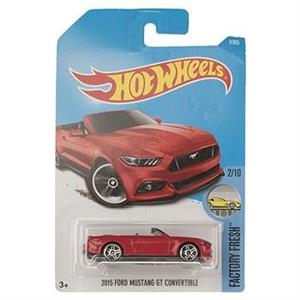 ماشین بازی متل سری هات ویلز مدل 2015Ford Mustang GT Convertible Mattel Hot Wheels 2015Ford Mustang GT Convertible Toys Car