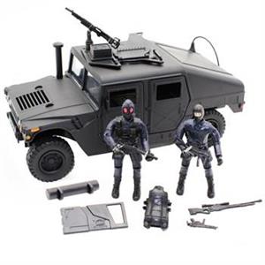 اکشن فیگور ام اند سی مدل S.W.A.T Humvee 77123 M And C S.W.A.T Humvee 77123 Action Figure