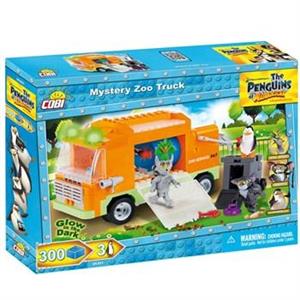 ساختنی کوبی مدل Mystery Zoo Truck Cobi Building 