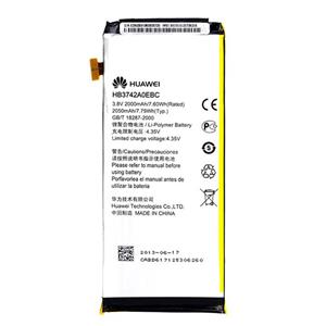 باتری موبایل هوآوی مدل HB3742A0EBC با ظرفیت 2050mAh مناسب برای گوشی موبایل هوآوی P6 Huawei HB3742A0EBC 2050mAh Battery For Huawei P6