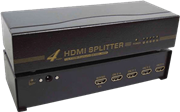 K-NET-PLUS 4PORT 3D KPS642 HDMI VIDEO SPLITTER