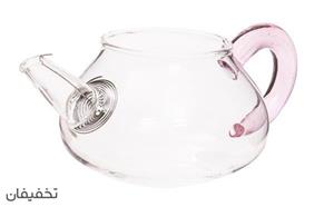 قوری زعفران شیشه ای