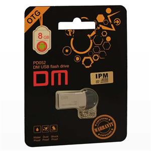 فلش مموری 8G مدل DM PD052 OTGUSB 2 