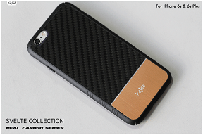 کاور Kajsa real carbon مدل Iphone 6 6S 