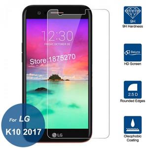 محافظ صفحه نمایش شیشه ای تمپرد مناسب برای گوشی موبایل ال جی K10 2017 Tempered Glass Screen Protector For LG K10 2017