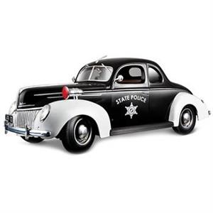 ماشین بازی مایستو مدل 1939 Ford Deluxe Police Maisto 1939 Ford Deluxe PoliceToys Car