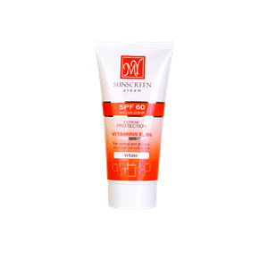 کرم ضد افتاب مای بدون رنگ SPF60 مناسب پوست‎ های نرمال خشک 50 میلی ‎لیتر My Sunscreen Cream For Normal and Dry Skins ml 