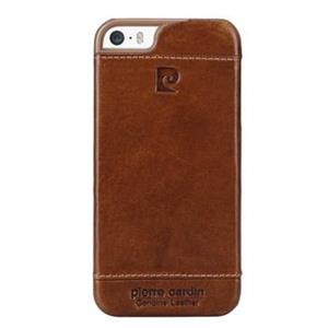 کاور پیر کاردین مدل Leather Back Cover مناسب برای گوشی اپل آیفون 5/5s / SE Pierre Cardin Leather Back Cover Case for Iphone SE / 5 / 5s