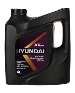 روغن موتور خودرو هیوندای اکستیر اولترا پروتکشن مدل 5W-30 ظرفیت1+4  لیتر Hyundai XTeer Ultra Protection 5W-30 Engine Oil 4L Plus 1