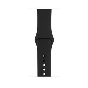 اپل واچ سری 2 Apple Watch 38mm Series 2 Space Gray Aluminium Case with Black Sport Band