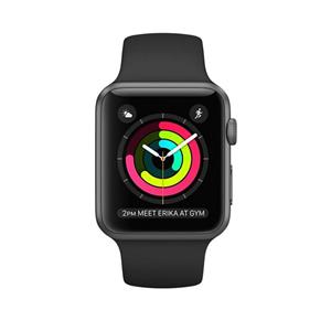 Apple Watch 42mm Series 1  Space Gray Aluminium Case with Black Sport Band 