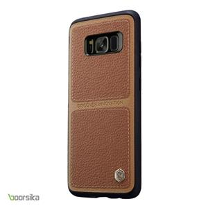 کاور نیلکین مدل Englon Leather مناسب برای گوشی موبایل سامسونگ Galaxy S8 Nillkin Englon Leather Cover For Samsung Galaxy S8