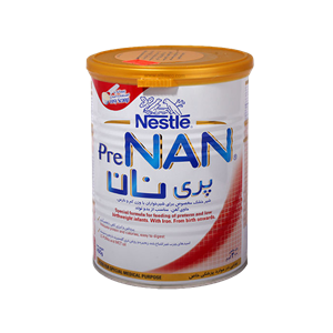 شیر خشک پری نان نستله مناسب نوزادان از بدو تولد تا 6 ماهگی 400گرم Nestle Pre NAN 400g 