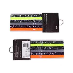 NIKE PRINTED HEADBANDS ASSORTED 6PK SEAW