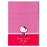 دفتر نقاشی 50 برگ افرا طرح Hello Kitty 2 جلد شومیز