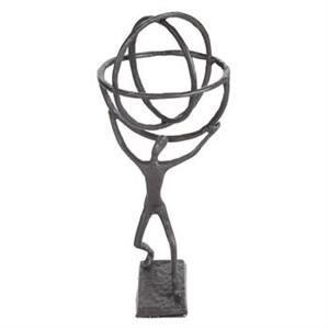 تندیس فلزی مدل Planet Earth Metal Statue 