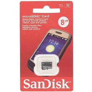 کارت حافظه‌ microSDHC سن دیسک مدل Ultimate سرعت 70MBps ظرفیت 8 گیگابایت SanDisk Ultimate 70MBps microSDHC - 8GB