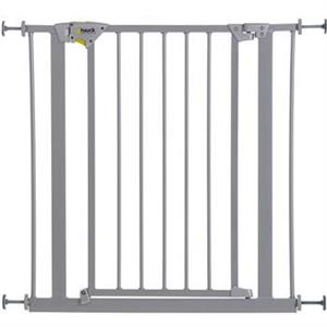 گیت محافظ کودک هاوک مدل Trigger Lock Safety Gate Silver Hauck Hallway Security 