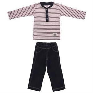 ست لباس پسرانه ادمک مدل 1148011N Adamak Baby Boy Clothing Set 