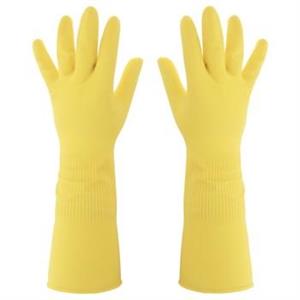 دستکش اشپزخانه ساق بلند گل بانو کد 0027 سایز بزرگ Golbanoo Long Kitchen Gloves Size 