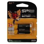Silicon Power Alkaline Ultra AA Battery Pack of 2