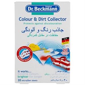 پک دکتر بکمن مدل color And Dirt Collector بسته 20 عددی Dr.Beckmann Microfiber Sheets Pcs 