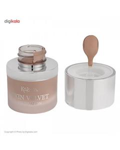    کرم پودر سری Skin Velvet شماره 01 حجم 27 میلی لیتر کاراجا