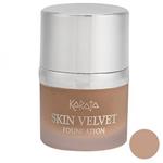 کرم پودر سری Skin Velvet شماره 04 کاراجا 