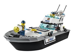 لگو سری City مدل Police Patrol Boat 60129 City Police Patrol Boat 60129 Lego