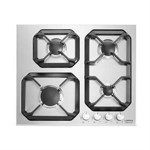 اجاق گاز صفحه ای استیل لوفرا مدل HLS6N0 GC104 Lofra Steel Gas Hob 