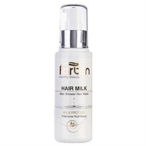 شیر موی مغذی موهای خشک و آسیب دیده فاربن مدل Milk Protein حجم 100 میلی لیتر Farben Milk Protein Hair Milk 100ml