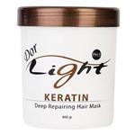 ماسک موی دور لایت مدل Keratin حجم 800 میلی لیتر 