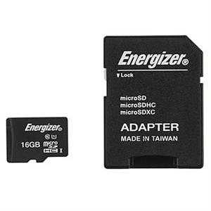 کارت حافظه microSDHC انرجایزر مدل Hightech کلاس 10 استاندارد UHS-I U1 سرعت 40MBps همراه با آداپتور SD ظرفیت 16 گیگابایت