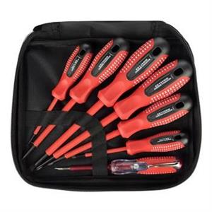 مجموعه 7 عددی پیچ گوشتی و فازمتر جولی مدل 7653 Julei 7653 Set Screwdriver and Voltage Tester 7 PCS