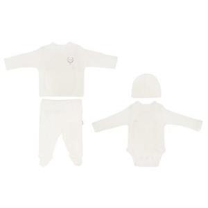ست لباس نوزادی ارگانیک کیتی کیت مدل 78418 KitiKate 78418 Organic Baby Clothes Set